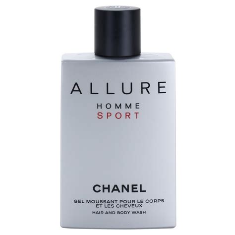 allure homme sport shower gel.